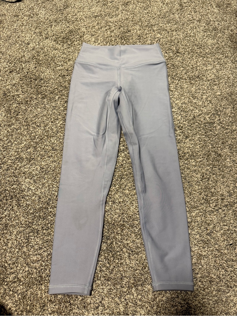 Abercrombie & Fitch Light Blue High-Waist Leggings